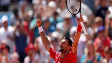 Sports News | Paris Olympics: Rafael Nadal Concedes Defeat Against Novak Djokovic in Second Round