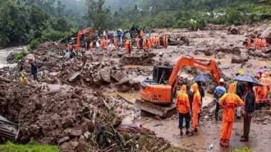 India News | 225 Army Personnel Deployed for Rescue Operations in Wayanad Following Landslides, 11 Deaths Reported