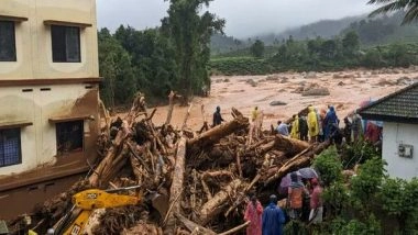 India News | Rahul Gandhi, Priyanka Gandhi to Visit Landslide-hit Wayanad, Death Toll at 24