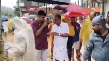 India News | Kerala: One NDRF Team Reaches the Landslide Site, Three More to Arrive