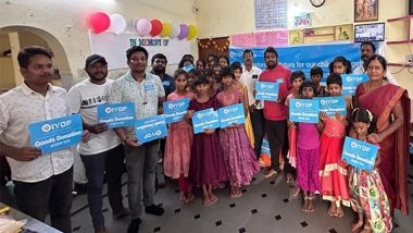 Business News | IYDF and SEM Thrive Bring Warmth to Vulnerable Children in Hyderabad