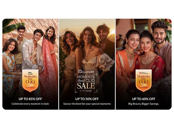 Business News | Tata CLiQ's Moments That CLiQ Sale Brings Irresistible Offers on Fashion, Luxury, and Beauty