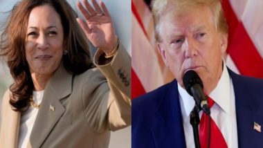 World News | Poll Shows Kamala Harris Even with Donald Trump in Swing States