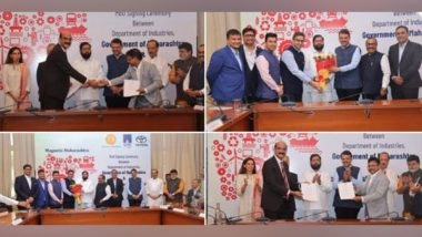 Business News | Toyota Kirloskar Motor Pledges Rs 20,000 Crore Investment in Maharashtra for a Manufacturing Unit