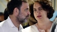 India News | Rahul and Priyanka Gandhi to Visit Disaster-stricken Wayanad on August 1
