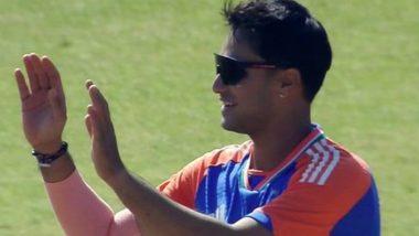 Abhishek Sharma Takes His Maiden Wicket in International Cricket, Achieves Feat by Dismissing Tadiwanashe Marumani During IND vs ZIM 4th T20I 2024 (Watch Video)