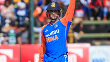 Abhishek Sharma Becomes Fastest Indian Batsman To Score Maiden T20I Hundred, Scores Maiden Century in International Cricket During IND vs ZIM 2nd T20I 2024