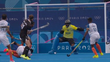 Indian Men’s Hockey Team Beats New Zealand 3–2 in Opening Match at Paris Olympics 2024; Harmanpreet Singh Scores Late to Give India Winning Start