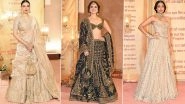 Anant Ambani&ndash;Radhika Merchant Wedding Reception: Aditi Rao Hydari, Tamannaah Bhatia, Sobhita Dhulipala and Others Stun in Exquisite Traditional Outfits at the Glitzy &lsquo;Mangal Utsav&rsquo; (View Pics)