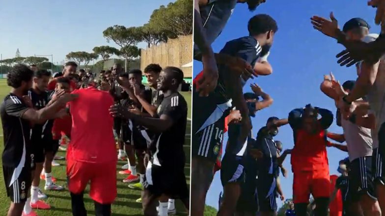 Sadio Mane, Otavio, Anderson Talisca and Other Al-Nassr Players Welcome Bento Matheus During Training Session Ahead of 2024–25 Season (Watch Video)