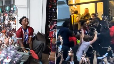 IShowSpeed Breaks Ankle Attempting Cristiano Ronaldo's SUIII Celebration and Gets Allegedly Assaulted by Fans in Norway! (Watch Viral Videos)