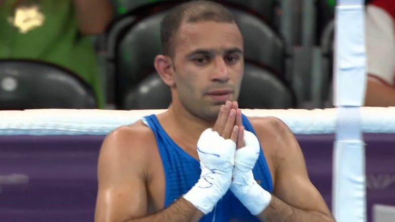 Amit Panghal at Paris Olympics 2024, Boxing Free Live Streaming Online: Know TV Channel and Telecast Details for Men's 51 Kg Preliminaries Round of 16