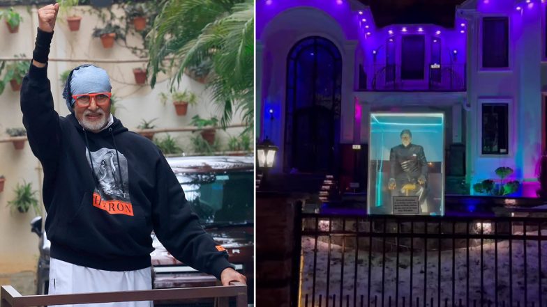 Amitabh Bachchan’s Statue in New Jersey Listed As Tourist Attraction by Google (Watch Video)