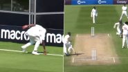 Andy McBrine, Lorcan Tucker Manage To Score an All-Run Five off One Ball Despite Fielder Saving Boundary During IRE vs ZIM One-Off Test 2024 (Watch Video)