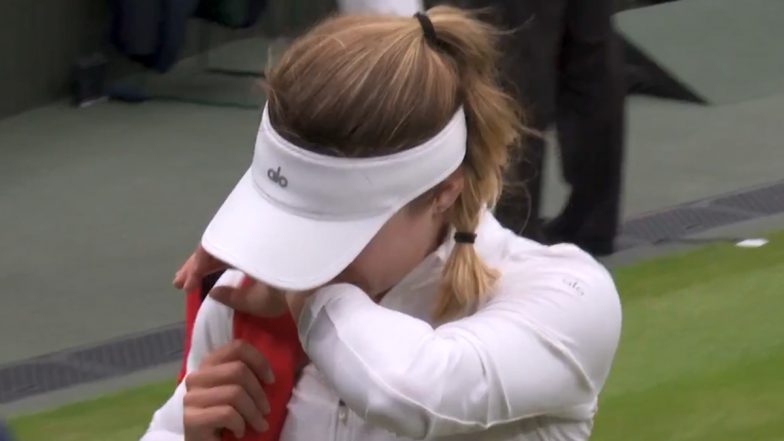 Anna Kalinskaya Retires From Wimbledon 2024 Due to Injury During Round of 16 Match Against Elena Rybakina (Watch Video)