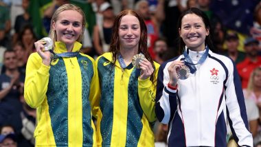 Mollie O'Callaghan Wins Her First Individual Olympic Gold Medal, Sets a New Olympic Record in Women's 200m Freestyle Swimming at Paris Olympics 2024