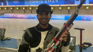 Paris Olympics 2024: Arjun Babuta Qualifies for 10M Air Rifle Finals, Finishes Seventh in Qualification Round