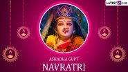 Ashadha Gupt Navratri 2024 Greetings: Share Messages, HD Images of Goddess Durga, Gupt Navratri Wishes and Wallpapers To Celebrate the Nine-Day Festival