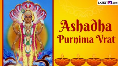 Ashadha Purnima Vrat 2024 Date and Shubh Muhurat: Know Auspicious Timings, Puja Vidhi, Rituals and Significance of Day Dedicated to Lord Vishnu