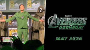 ‘Avengers–Doomsday’: Robert Downey Jr Surprises Fans at SDCC 2024 To Announce His MCU Return As Doctor Doom (Watch Video)