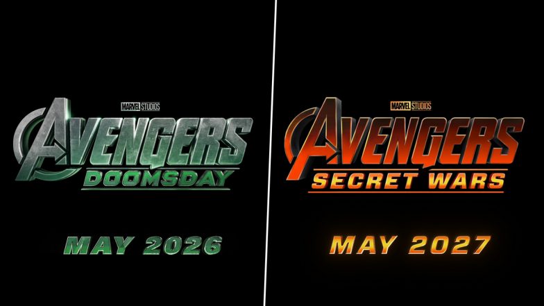 SDCC 2024: The Russo Brothers To Helm ‘Avengers–Doomsday’ and ‘Avengers–Secret Wars’; Official Logos of Upcoming Marvel Films Unveiled