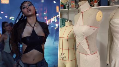 BLACKPINK’S Lisa at the Centre of Plagiarism Accusations by Chinese Designer Yue Yang for Star-Shaped Top Featured in ‘Rockstar’ Music Video (View Picture)