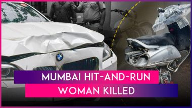 Mumbai Hit-and-Run Case: Woman Dead After BMW Allegedly Driven by Mihir Shah Rams Into Scooter in Worli, Accused’s Father Rajesh Shah Arrested