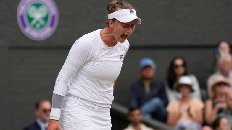 Barbora Krejcikova Wins Wimbledon 2024 Women's Singles Title, Beats Jasmine Paolini 6-2, 2-6, 6-4 in Final Clash