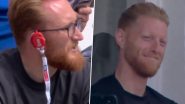 Ben Stokes Spots His Lookalike From Dressing Room at Trent Bridge During ENG vs WI 2nd Test 2024, Video Goes Viral