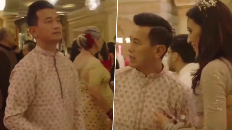 Former Indian Footballer Bhaichung Bhutia Arrives at Mumbai’s Jio World Convention Centre for Anant Ambani and Radhika Merchant’s Wedding Reception (Watch Video)