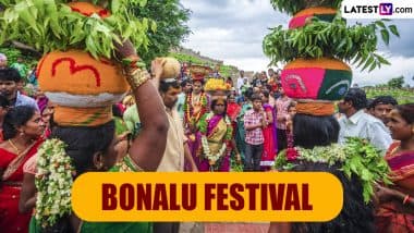 Bonalu Festival 2024 Images and Wishes: Share Happy Bonalu Greetings With These HD Wallpapers and Messages To Celebrate the Traditional Festival of Telangana