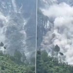 Uttarakhand: Massive Landslide Near Patalganga Langsi Tunnel Blocks Badrinath National Highway in Chamoli, Terrifying Video Surfaces
