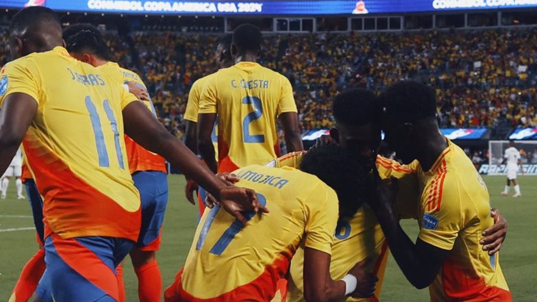 Uruguay 0–1 Colombia, Copa America 2024 Semi-Final: Jefferson Lerma Scores As James Rodriguez and Co Seal a Spot in Final