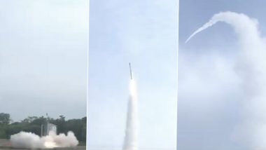 DRDO Conducts Successful Flight Test of Phase-II Ballistic Missile Defence System (Watch Video)