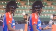 Dayalan Hemalatha Shows Off Her Juggling Skills on Sidelines of IND-W vs PAK-W Women&rsquo;s Asia Cup T20 2024 Match, Video Goes Viral