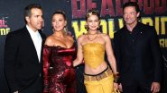 ‘Deadpool & Wolverine’ Premiere: Ryan Reynolds, Blake Lively, Gigi Hadid, Hugh Jackman and Others Grace the Star-Studded Marvel Film’s Screening in NYC (View Pics)
