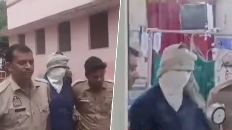 Hathras Stampede Main Accused Devprakash Madhukar Arrested From Delhi’s Najafgarh; Police Say He Was Recently Contacted by Political Parties (Watch Video)