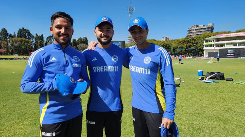 Abhishek Sharma, Riyan Parag and Dhruv Jurel Make T20I Debuts in India vs Zimbabwe 1st T20I 2024