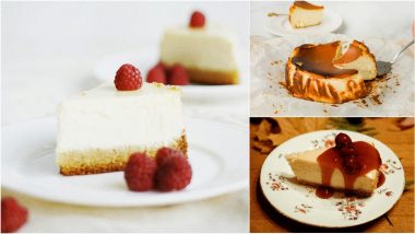 Different Types of Cheesecake: From Classic New York Cheesecake to Salted Caramel Cheesecake, Delicious Recipes To Satisfy Your Cravings (Watch Videos)