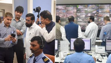 Mumbai Rains: CM Eknath Shinde Asks Emergency Agencies To Be on High Alert After City Records 300 mm of Rainfall; LoP Vijay Wadettiwar Slams Government for Flood-Like Situation (See Pics)