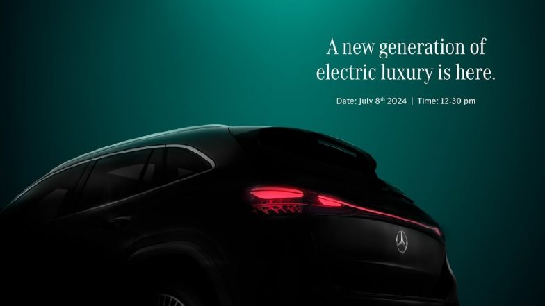 Mercedes-Benz EQA Launch Live Streaming: Watch Online Telecast of Launch of New Mercedes-Benz All-Electric Car, Know Specifications, Price and Other Details