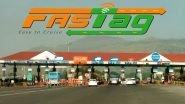 FASTag Update: Vehicles With Non-Affixed FASTag Have To Pay Double Fee at Toll Plazas on National Highways, Says NHAI