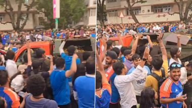 Fans Chant ‘Pakistan, Pakistan’ As Garbage Truck Passes Through During Team India’s Victory Parade in Mumbai, Video Goes Viral