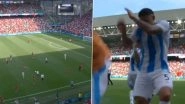 Fans Throw Objects at Argentinian Players, Invade Pitch As They Interrupt Argentina vs Morocco Paris Olympics 2024 Football Match Following Cristian Medina&rsquo;s Late Equaliser (Watch Videos)