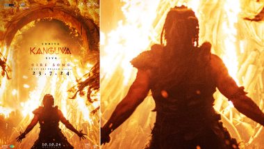 ‘Kanguva’: First Single ‘Fire Song’ To Drop on Suriya’s 49th Birthday (View Poster)