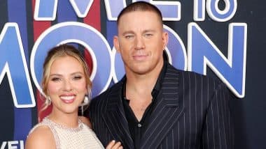 ‘Fly Me to the Moon’ Premiere: Channing Tatum, Scarlett Johansson and Her Husband Colin Jost Arrive for the Special Screening of Greg Berlanti’s Film (View Pics)