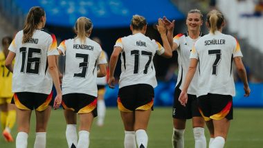 How To Watch Zambia vs Germany Paris Olympics 2024 Free Live Streaming Online in India? Get Free Live Telecast of ZAM vs GER Women’s Football Match Score Updates on TV