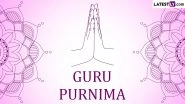Guru Purnima 2024 HD Images for Free Download Online: Share WhatsApp Wishes, Messages, Thoughtful Quotes, Greetings and Wallpapers With Your Gurus