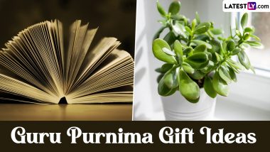 Guru Purnima 2024 Gift Ideas: From Spiritual Books to Indoor Plants, Thoughtful Presents For Your Gurus To Show Appreciation for Their Teachings