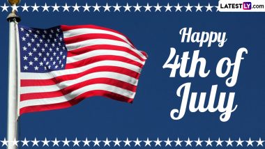 Happy 4th of July 2024 Images and US Independence Day HD Wallpapers For Free Download Online: Send Fourth of July Patriotic Messages, Wishes and Greetings With Family and Friends